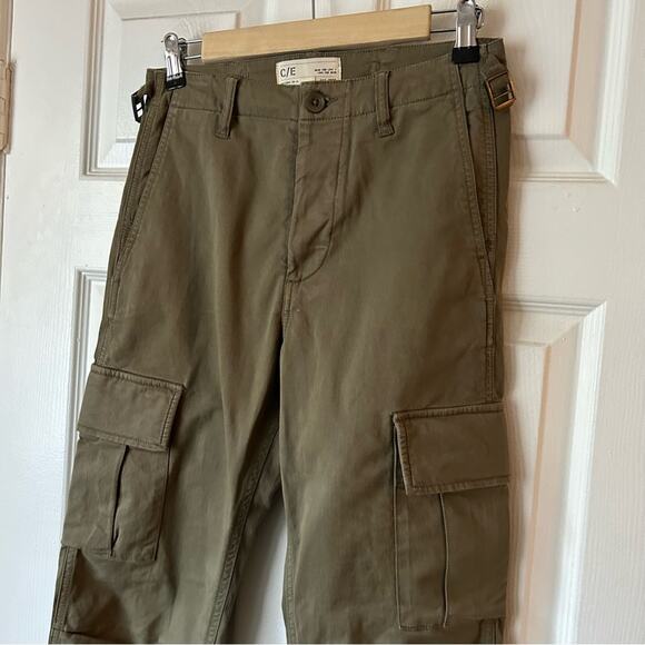 Current/Elliott The Legionary Pants Basil Green size 24 - Picture 4 of 9